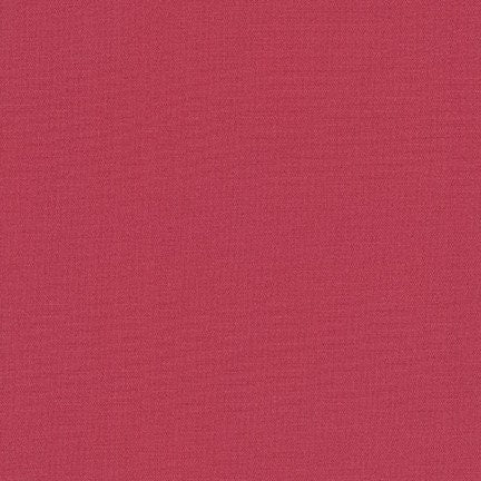 1/2 Yard - Kona Cotton Solid Fabric - Deep Rose – Pretty Little