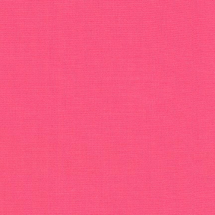 1/2 Yard - Kona Cotton Solid Fabric - Azalea – Pretty Little Hedgehog
